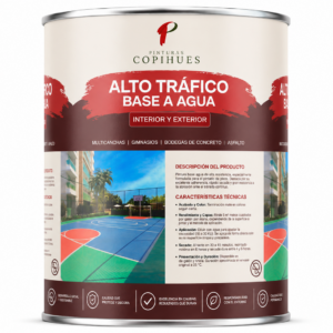 Alto tráfico base agua
