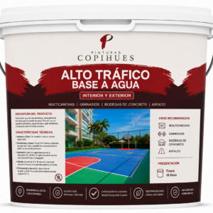 Alto tráfico base agua